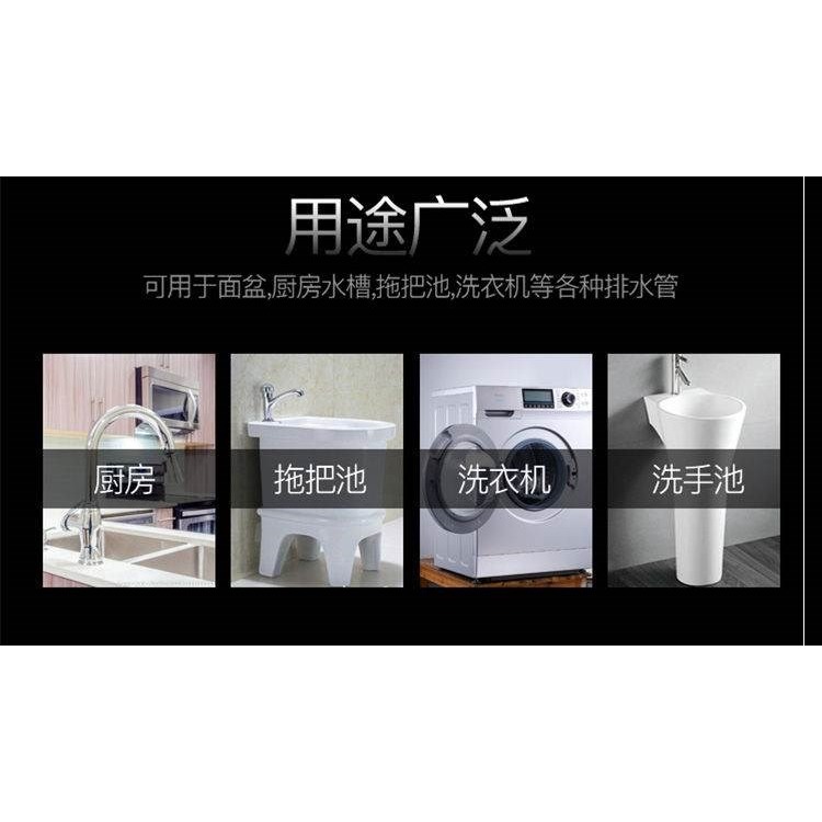 。洗衣機地漏排水管專用接頭陽臺下水道三通下水管防臭防返水彎直-細節圖6