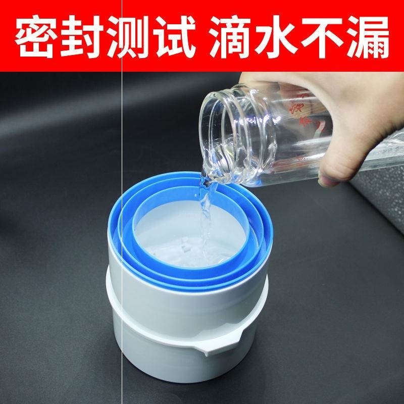 。管道式止回閥75 110pvc衛生間浴霸換氣扇防煙新風防串味止逆閥-細節圖2