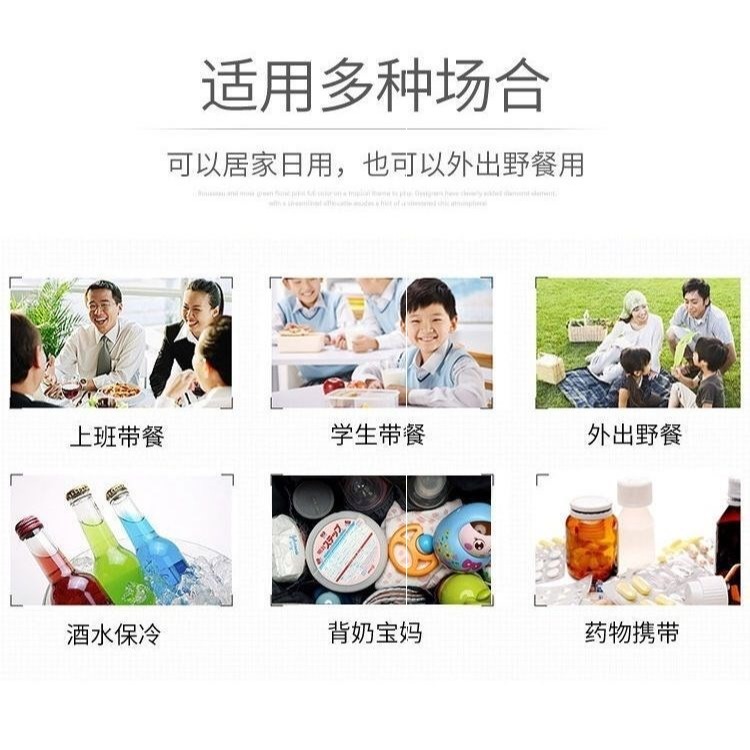 。手提保溫袋保鮮便當包雙層鋁箔學生上班族飯盒拎包輕便結實午餐-細節圖7