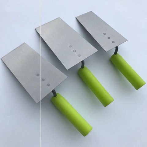 。葉老三灰匙 摸子 抹子 泥板 泥工鋪貼瓷磚工具大號錳鋼加厚抹泥-細節圖3