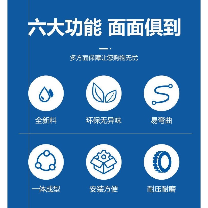 。PVC工業吸塵管通風管木工雕刻機除塵管伸縮透明塑料排風波紋軟-細節圖7