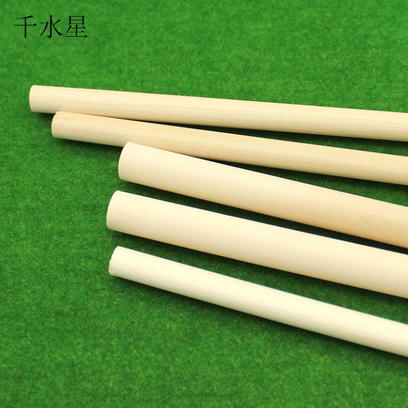 圓木棒 diy手工製作建築模型沙盤木棍骨架材料實木圓棒拼裝小木條-細節圖3