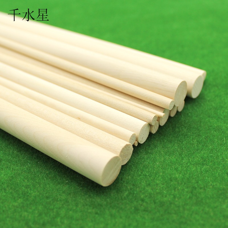 圓木棒 diy手工製作建築模型沙盤木棍骨架材料實木圓棒拼裝小木條-細節圖5