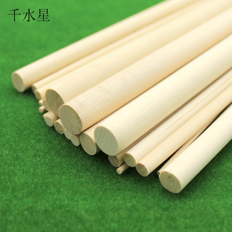 圓木棒 diy手工製作建築模型沙盤木棍骨架材料實木圓棒拼裝小木條-細節圖6