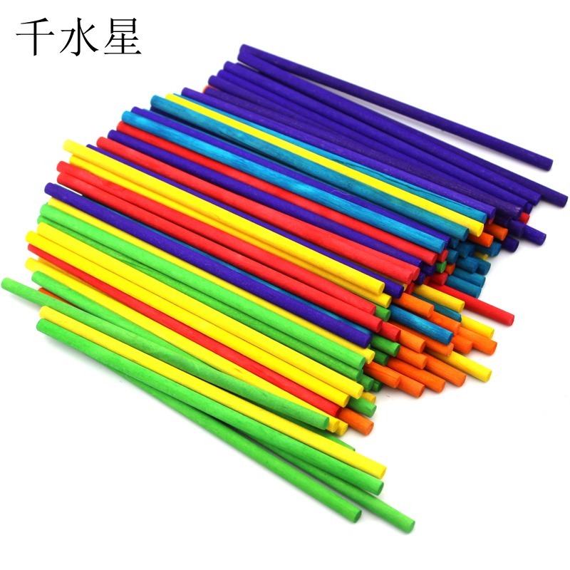 圓木棒 diy手工製作建築模型沙盤木棍骨架材料實木圓棒拼裝小木條-細節圖8