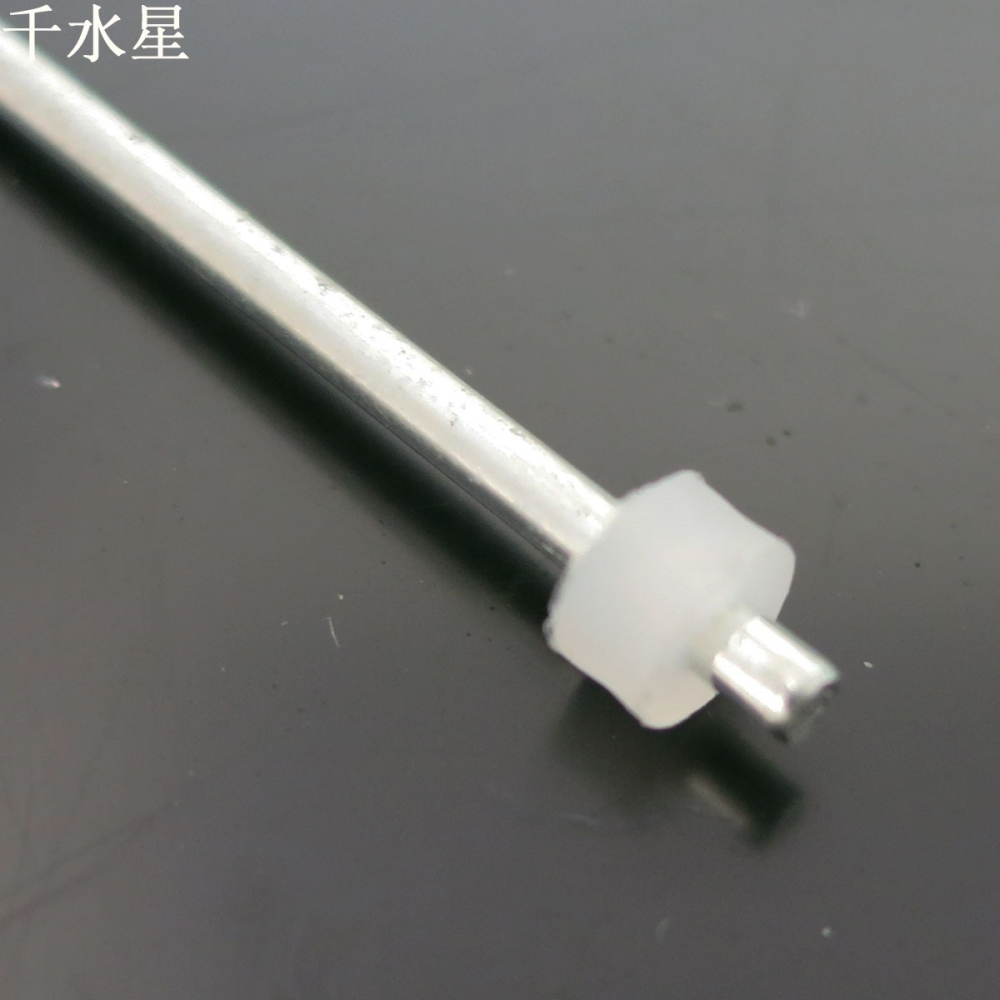 白色2A塑料軸套 DIY玩具車配件墊片 模型軸電機限位固定墊圈襯套-細節圖5