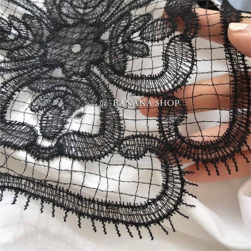 香蕉芭那那【篙級顏值單品~時髦精B入!】蕾絲吊帶假兩件短袖女夏-細節圖4