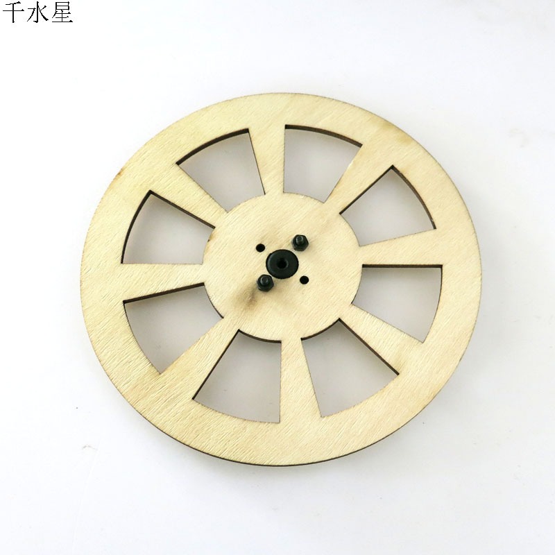 木質車輪 DIY手工製作拼裝玩具車輪胎 窄輪胎 模型車輪 光盤輪子-細節圖5