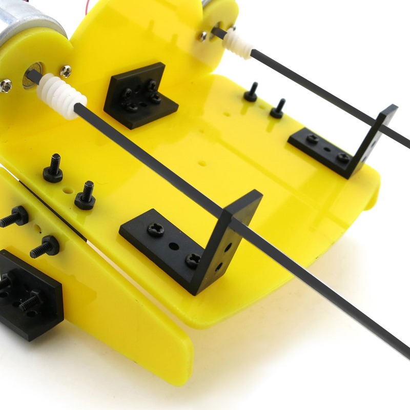 遙控BOAT1 DIY科技小製作 手工玩具船 自主拼裝遙控船套裝 千水星-細節圖3
