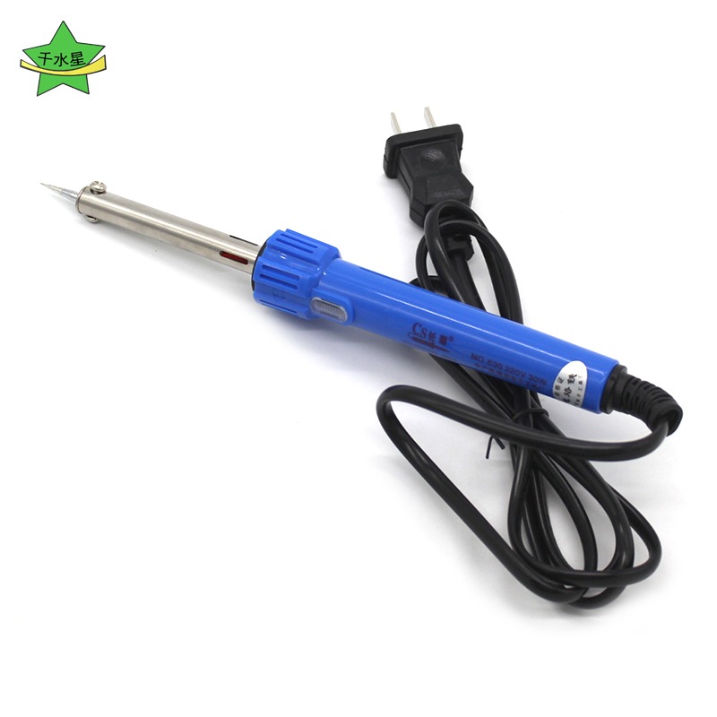 電烙鐵30/60W DIY小製作模型家用維修焊接工具烙鐵筆電焊筆洛鐵架-細節圖3