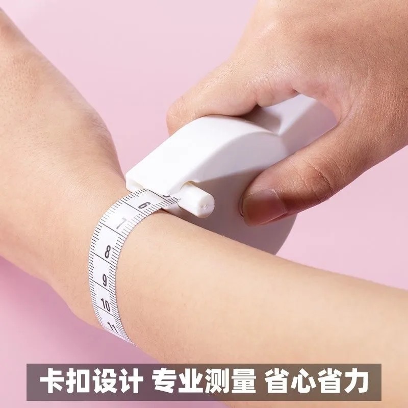 健身捲尺家用圍度米尺學生隨身軟皮尺量體腿腰胸三圍測量專用尺子-細節圖2