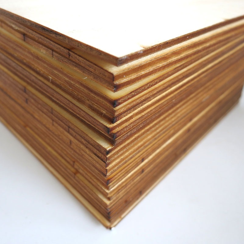 正方形150*150*3mm 模型製作DIY小屋材料 模型薄木片手工材料木板-細節圖2