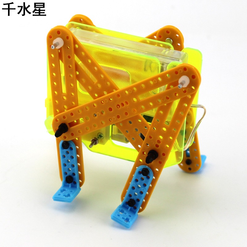 組裝機械獸STEAM創客教育手工拼裝模型科技小發明diy親子互動玩具-細節圖9