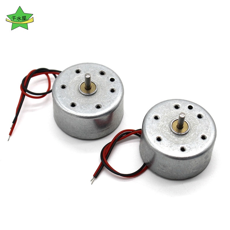 帶線300電機軸長6mm 太陽能玩具馬達微型直流3v6v小電機diy配件-細節圖3