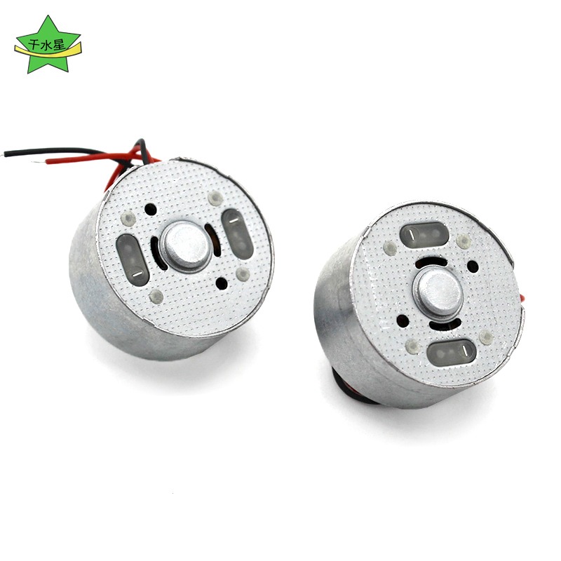 帶線300電機軸長6mm 太陽能玩具馬達微型直流3v6v小電機diy配件-細節圖4