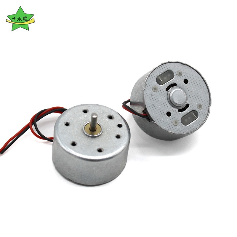 帶線300電機軸長6mm 太陽能玩具馬達微型直流3v6v小電機diy配件-細節圖5