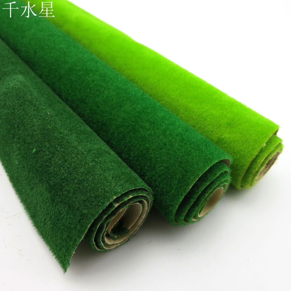 草皮 diy仿真沙盤建築模型草地坪草坪貼綠草地裝飾微型景觀造景-細節圖6