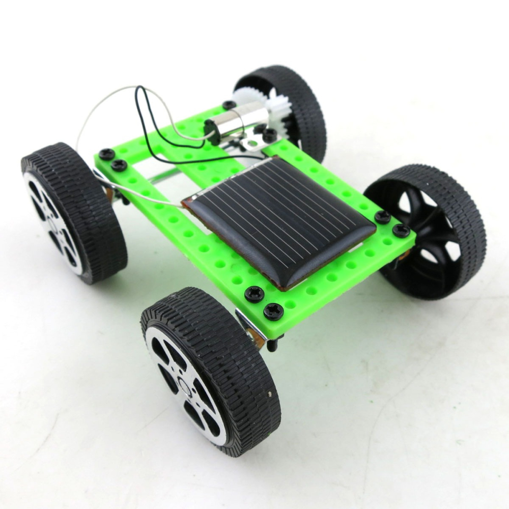 迷你太陽能小車 diy科技小製作新能源趣味發明玩具模型車手工拼裝-細節圖3