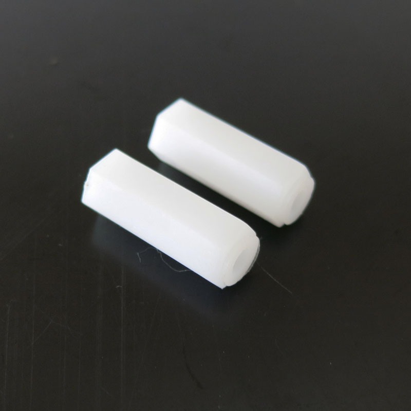 3MM孔聯軸尼龍柱(17mm) 聯軸器 塑料支撐柱 隔離柱 DIY小製作配件-細節圖2