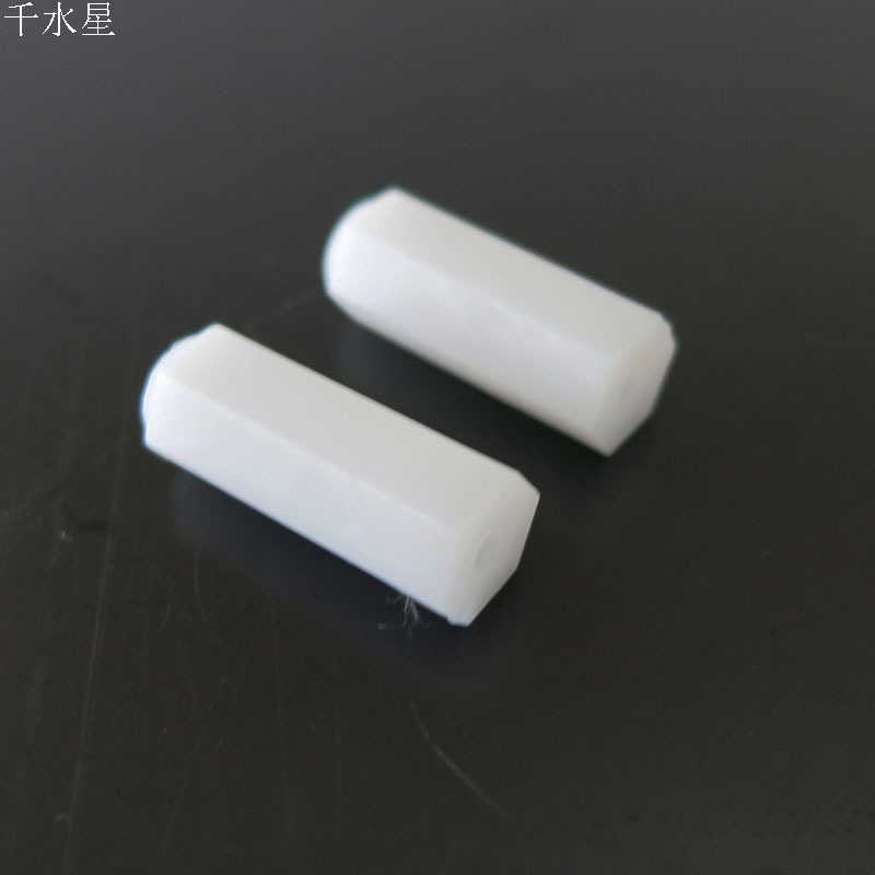 3MM孔聯軸尼龍柱(17mm) 聯軸器 塑料支撐柱 隔離柱 DIY小製作配件-細節圖4