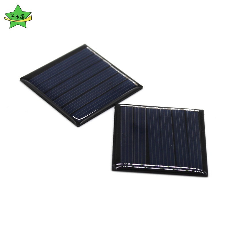 太陽能電池板3V65MA 手工DIY科技小製作模型玩具電子配件發電板-細節圖2