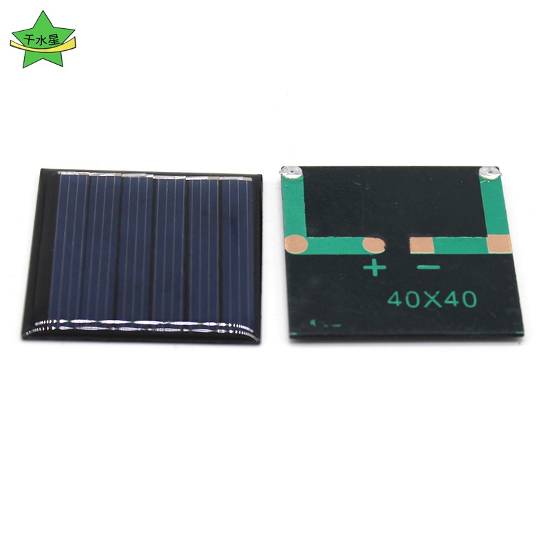 太陽能電池板3V65MA 手工DIY科技小製作模型玩具電子配件發電板-細節圖3