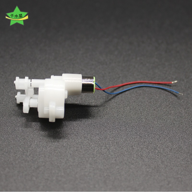 白色612減速電機左右擺動馬達DC1.5-6V微型直流電機diy小製作材料-細節圖2
