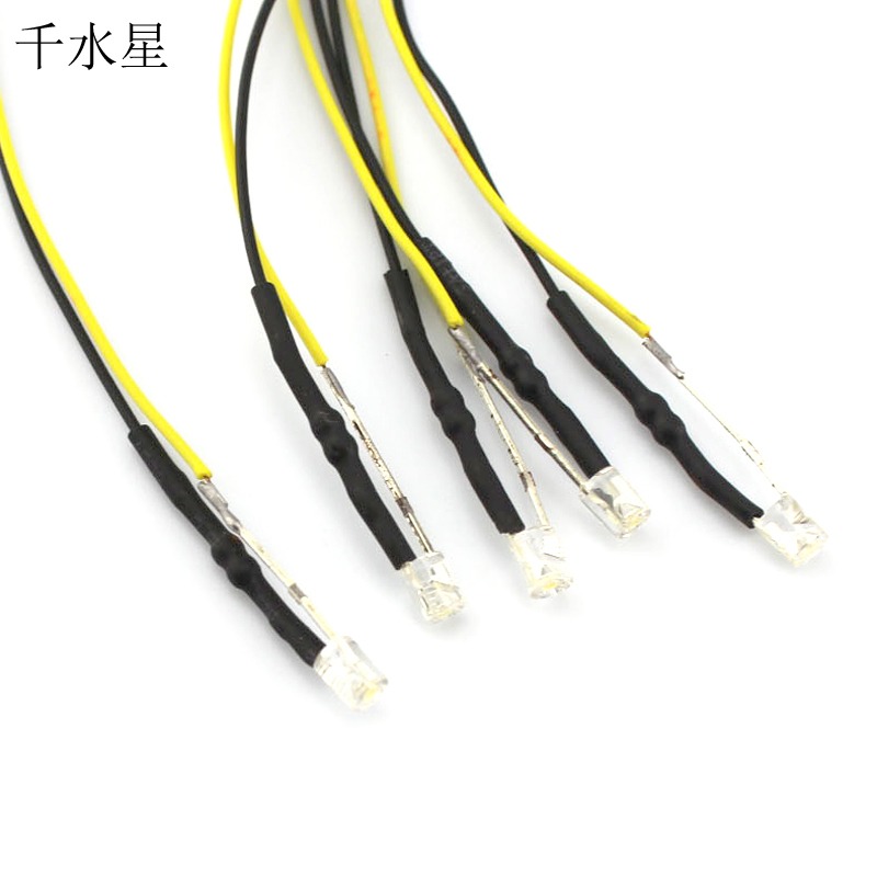 帶線LED燈 DIY建築模型 沙盤燈 彩色裝飾燈飾 草地燈 模型材料-細節圖4