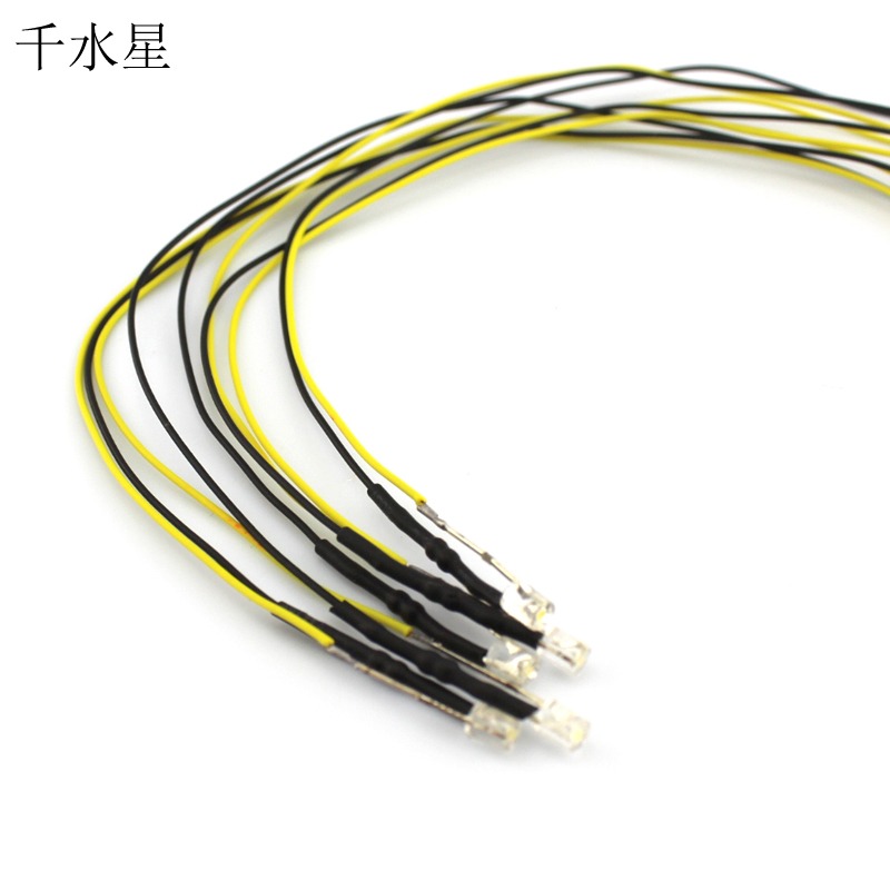 帶線LED燈 DIY建築模型 沙盤燈 彩色裝飾燈飾 草地燈 模型材料-細節圖6