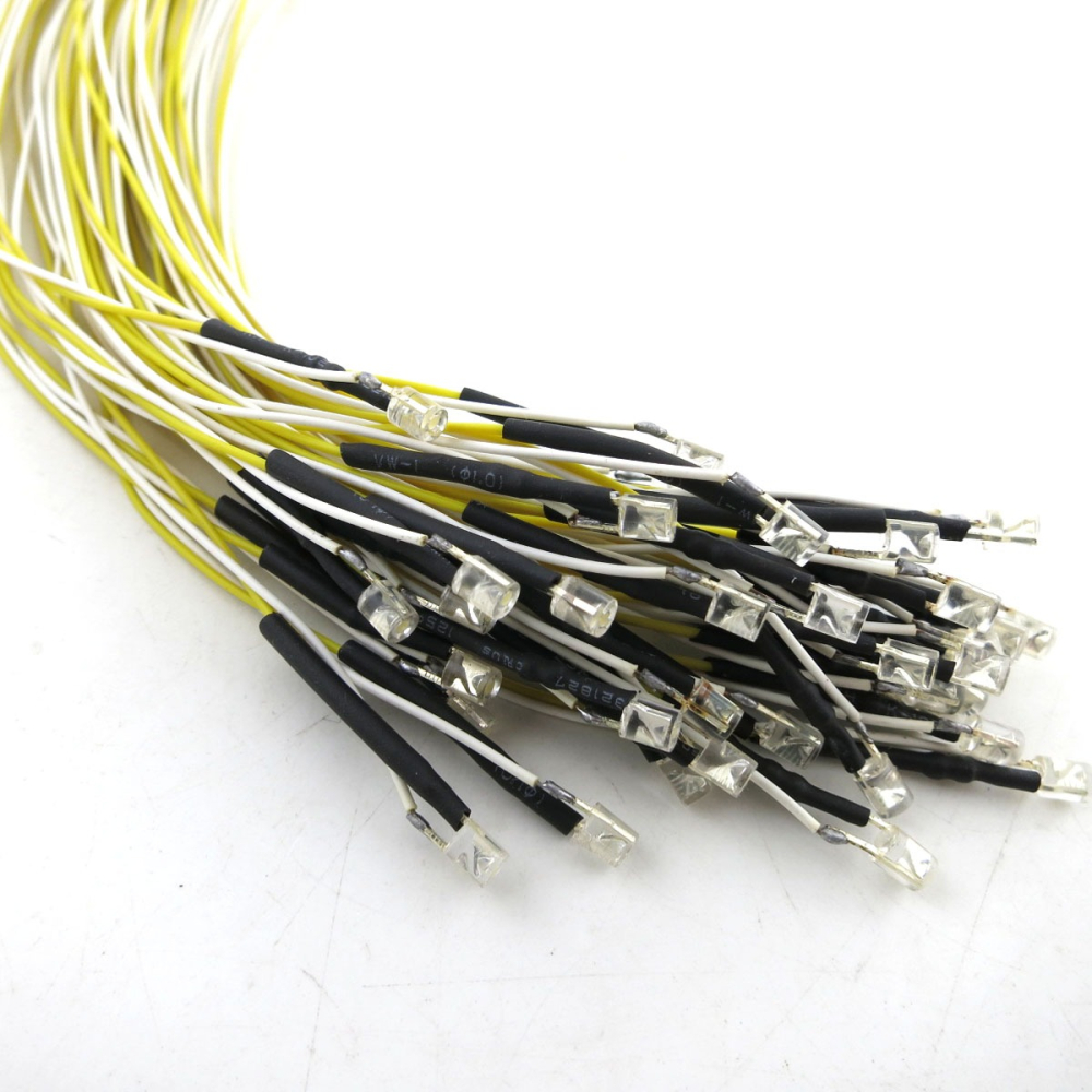帶線LED燈 DIY建築模型 沙盤燈 彩色裝飾燈飾 草地燈 模型材料-細節圖8