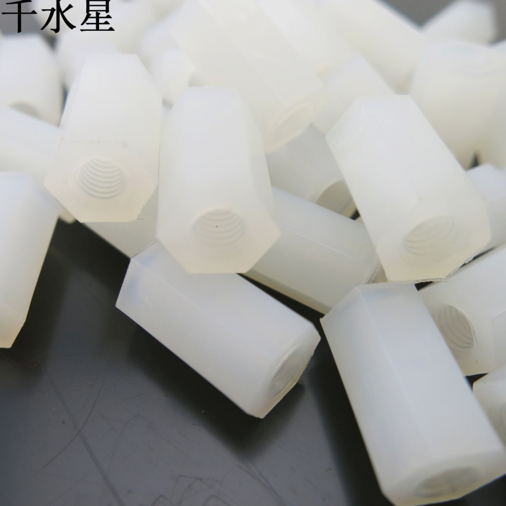 尼龍隔離柱 DIY模型拼裝連桿M3*10 車模船模玩具製作 固定支撐柱-細節圖4