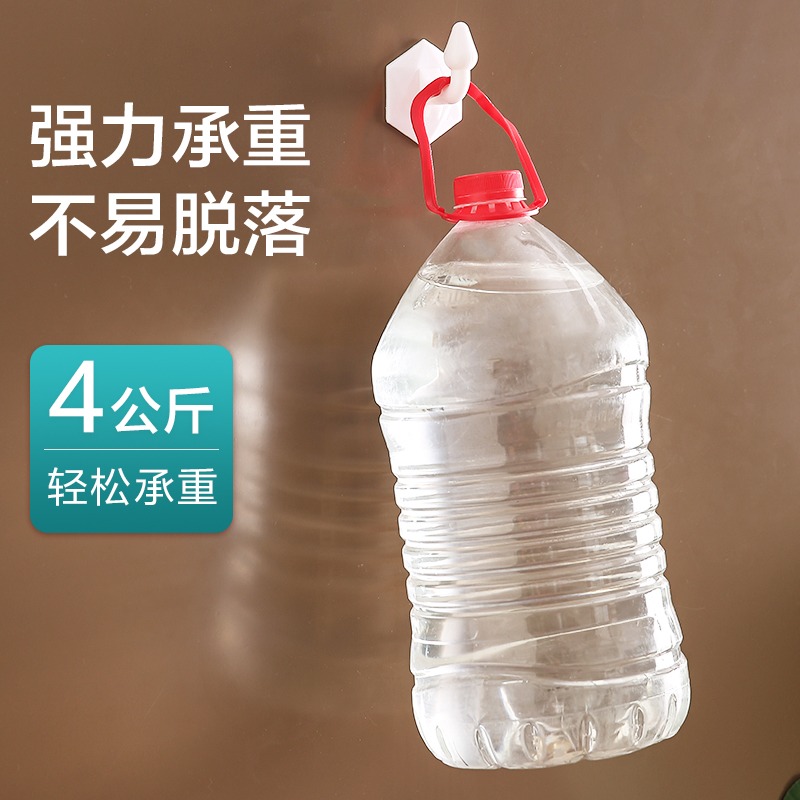 門吸免打孔新款門擋器硅膠防撞衛生間廁所門碰靜音家用塑料吸門器-細節圖3