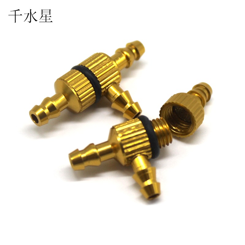 直通三通油濾 T型兩通三通管 DIY航模車模製作加油嘴油濾器配件-細節圖2