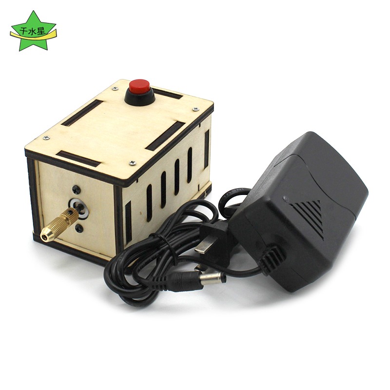 迷你打磨工作臺GZT2 木質diy自制模型工具拋光切割小型打磨機器-細節圖2