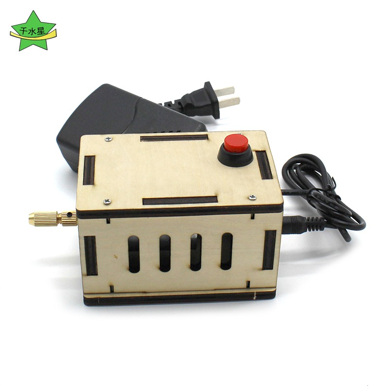 迷你打磨工作臺GZT2 木質diy自制模型工具拋光切割小型打磨機器-細節圖3