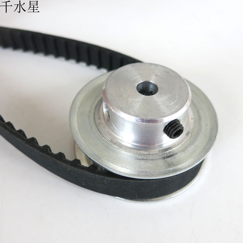 1:2.4減速同步帶輪套裝 DIY科技模型 鋁合金皮帶輪 機械傳動配件-細節圖5