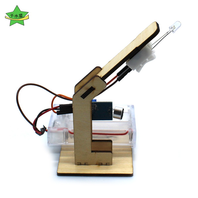 有趣的自動感應聲控燈模型1號學生stem創客小製作創意手工材料包-細節圖4
