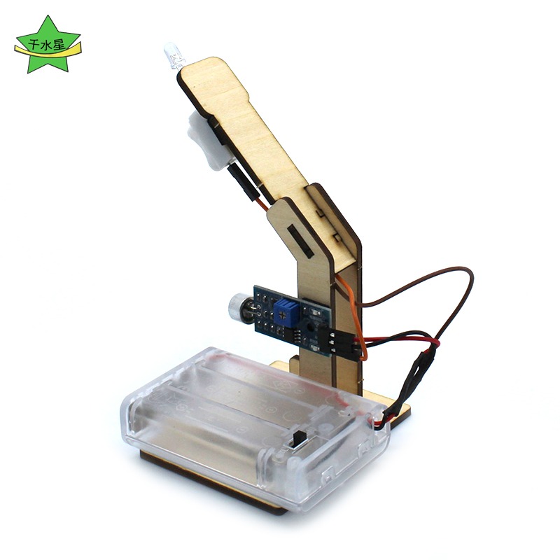 有趣的自動感應聲控燈模型1號學生stem創客小製作創意手工材料包-細節圖5