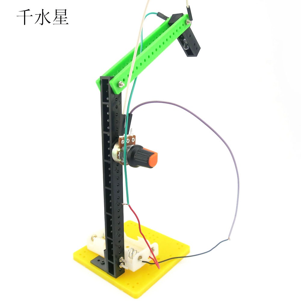 調光小臺燈1號 科技小製作 diy拼裝玩具配件千水星模型套件材料包-細節圖3