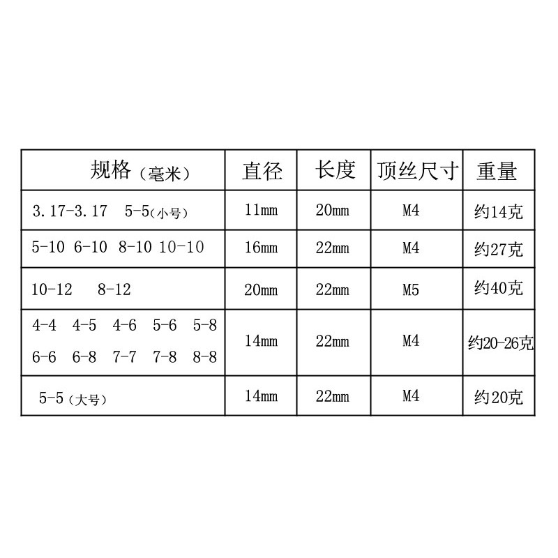 剛性聯軸器 DIY模型連接件 科技製作配件 緊固一體式 黃銅聯軸節-細節圖7