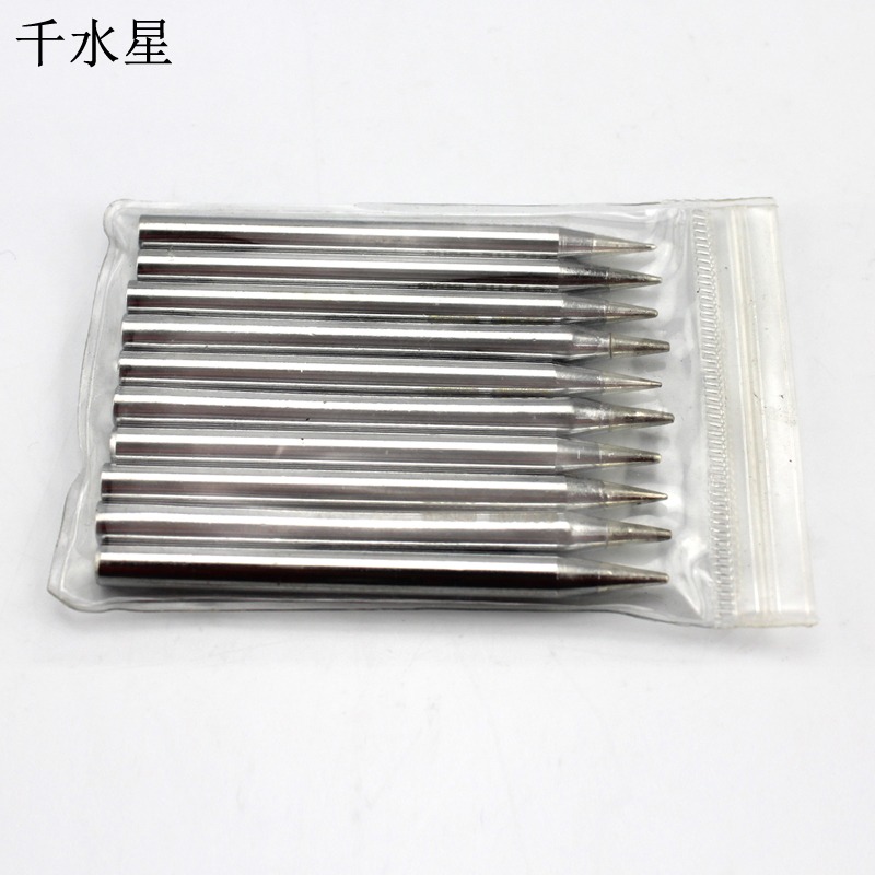 電烙鐵尖咀  尖頭 長壽焊咀 電烙鐵頭焊錫頭 diy模型焊接工具配件-細節圖5