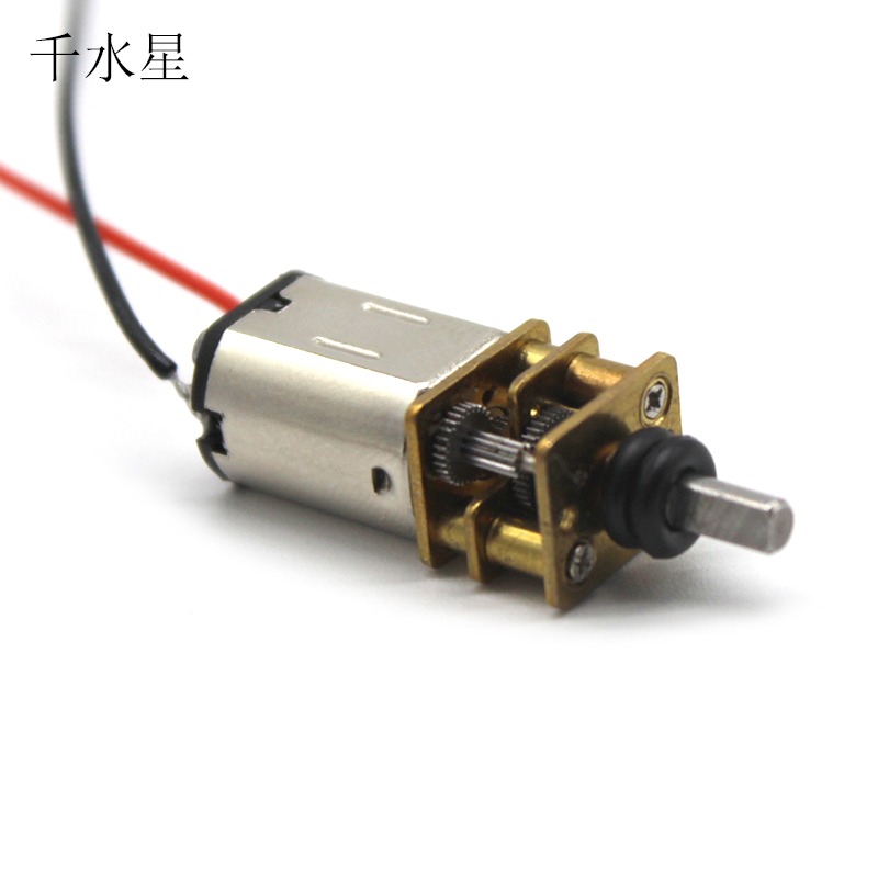 N20減速電機(剝皮紅黑線) 微型直流慢速馬達 大扭力金屬齒輪DIY-細節圖4