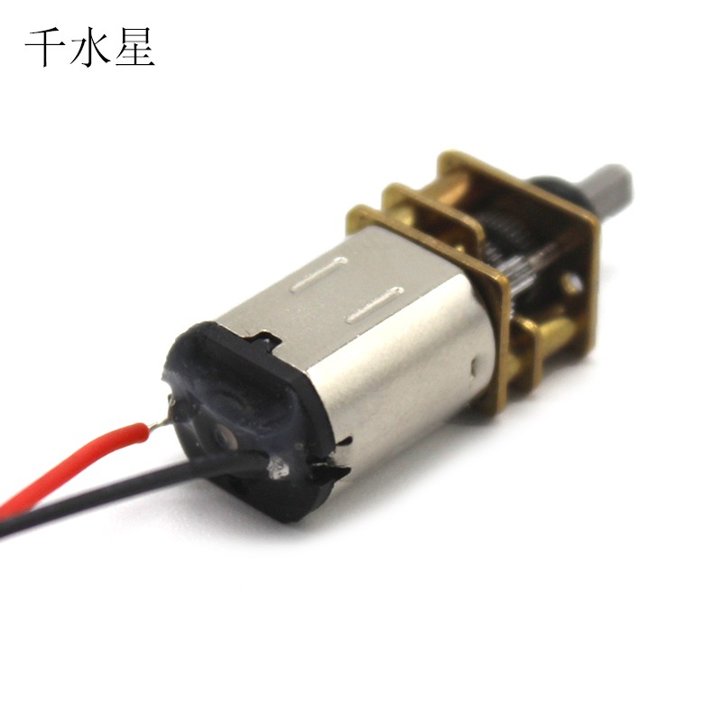 N20減速電機(剝皮紅黑線) 微型直流慢速馬達 大扭力金屬齒輪DIY-細節圖5