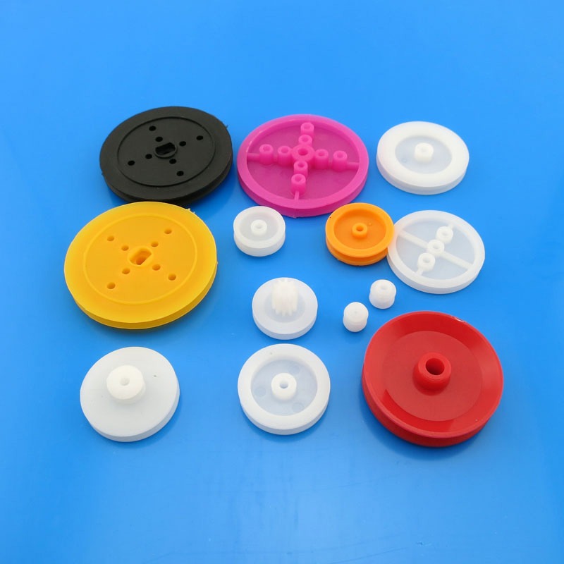 塑料皮帶輪組（13種）塑料皮帶輪 模型車輪 DIY科技手工成人玩具-細節圖5