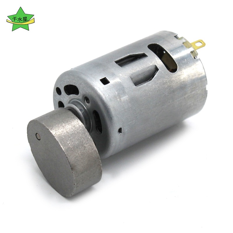 385震動電機 科普小製作材料diy小型直流手工拼裝玩具馬達6-12v-細節圖2