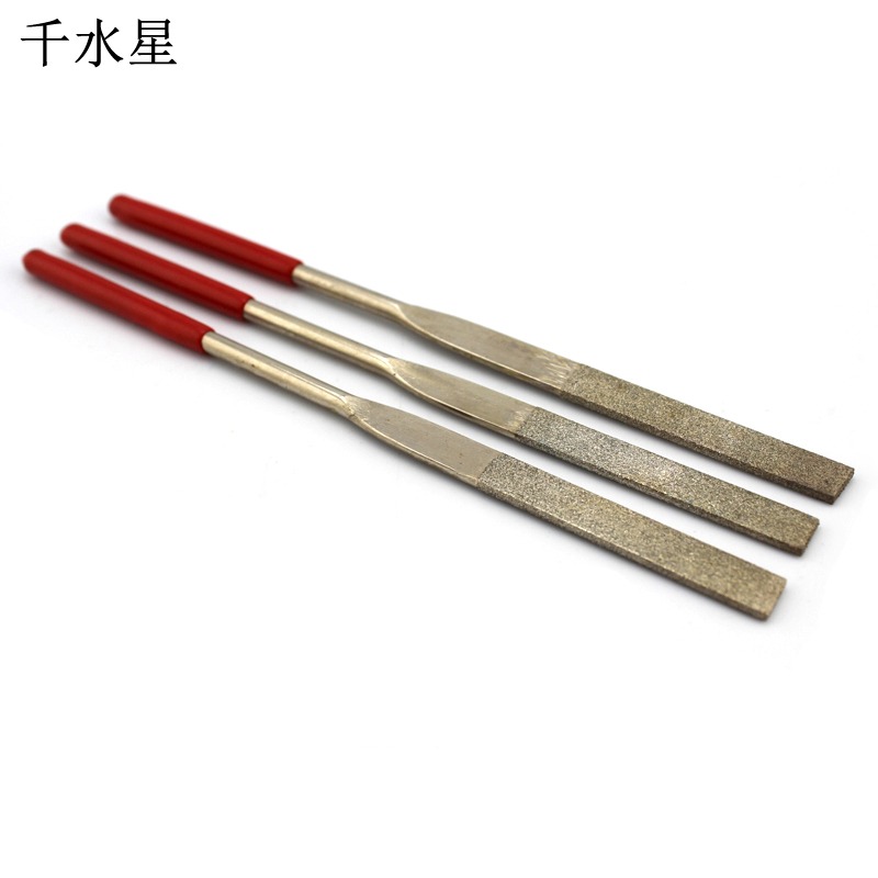 金剛砂平銼 金剛砂打磨銼刀 diy科技模型製作 木工鉗工銼刀工具-細節圖2