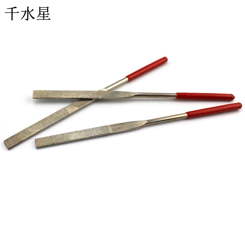 金剛砂平銼 金剛砂打磨銼刀 diy科技模型製作 木工鉗工銼刀工具-細節圖5