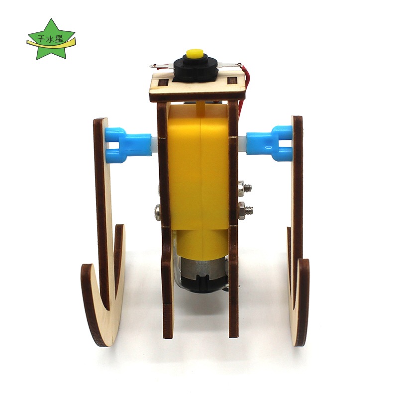 翻轉機器人 創客教學手工拼裝模型中小學生diy科技小製作趣味玩具-細節圖3