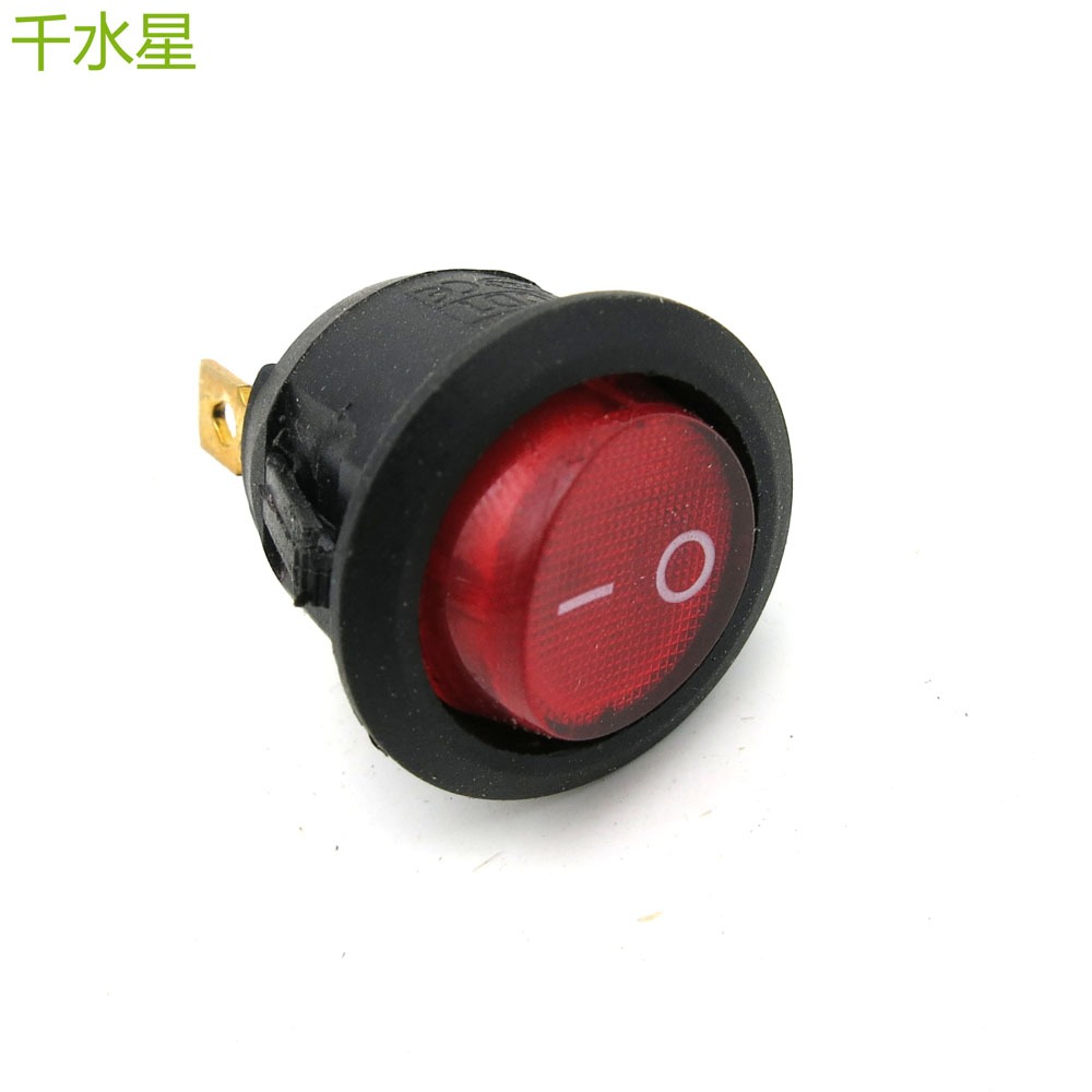 圓形開關 兩腳 微型沙盤模型電路製作 玩具車船電源開關 電路配件-細節圖6