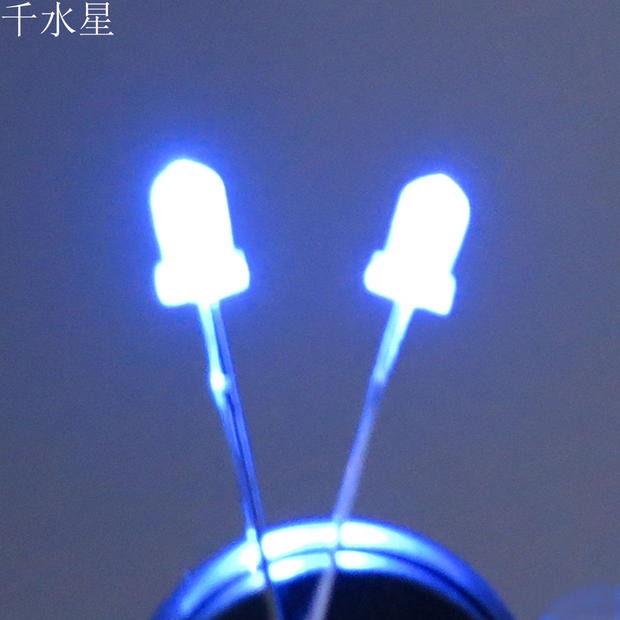 3mmLED彩色燈 led發光二極管燈 DIY模型拼裝燈珠燈泡小電子燈製作-細節圖3